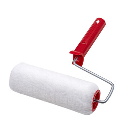 Валик малярный с рукояткой "Меховой", ось 6мм, D48мм, 200мм 04-2-001 - Строительное оборудование