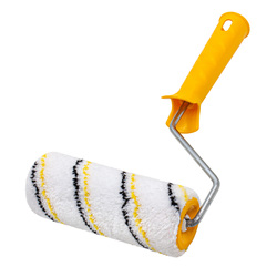 Миди-валик малярный с рукояткой "Микрофибра", ось 6мм, D40мм, 140мм 04-2-615 - Строительное оборудование