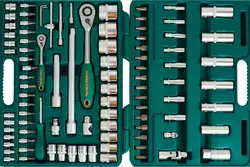 Набор торцевых головок 14DR 4-14 мм и 12DR 10-32 мм, 94 предмета, Jonnesway S04H52494S - Строительное оборудование
