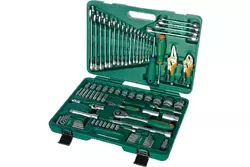 Универсальный набор торцевых головок, 78 предметов, Jonnesway S04H52478S - Строительное оборудование