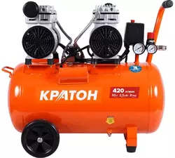 Компрессор с прямой передачей безмасляный Кратон AC-420-50-OFHS 3 01 01 056 - Строительное оборудование