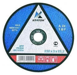 Круг отрезной по металлу Кратон "Профи" 125х2,5х22,2 мм - Строительное оборудование