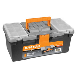 Ящик для инструмента пластиковый Кратон 400 мм - Строительное оборудование