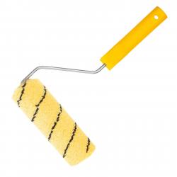 Валик малярный с рукояткой "Премиум", ось 6мм, D40мм, 180мм 04-1-603 - Строительное оборудование