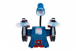 Станок заточной Кратон BG 350/150LP (мощность: 350 Вт, Размеры шлифовального круга 150 × 32 × 20 мм, Встроенная лампа для освещения, поддон для охлаждения) 4 02 03 023 - Строительное оборудование