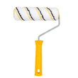 Валик малярный с рукояткой "Микрофибра", ось 6мм, D40мм, 180мм  04-2-620 - Строительное оборудование