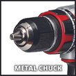 АККУМУЛЯТОРНАЯ ДРЕЛЬ-ШУРУПОВЕРТ EINHELL TP-CD 18/80 LI BL + АККУМУЛЯТОР 5.2АЧ И З/У 4514300SET - Строительное оборудование