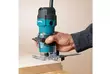 Кромочный фрезер Makita 530 Вт, 32000 об\мин, цанга 6 мм, плавный пуск, антирестарт,1.5 кг - Строительное оборудование
