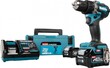 Дрель-шуруповерт аккумуляторная MAKITA XGT DF002GD201 - Строительное оборудование