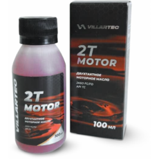 Villartec Масло моторное минеральное 2T MOTOR - 100 мл - Строительное оборудование