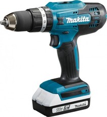 Дрель аккумуляторная ударная MAKITA HP488DWE - Строительное оборудование