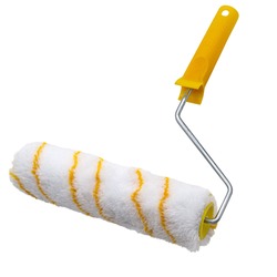 Валик малярный с рукояткой "Гирпан", ось 6мм, D40мм, 240мм  04-0-301 - Строительное оборудование