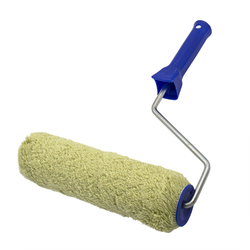 Валик малярный с рукояткой "Синтэкс", ось 8мм, D48мм, 250мм 04-0-502 - Строительное оборудование