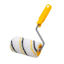 Миди-валик малярный с рукояткой "Микрофибра", ось 6мм, D40мм, 100мм   04-2-610 - Строительное оборудование