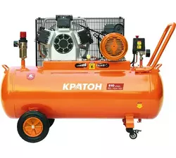 Компрессор с ременной передачей безмасляный Кратон AC-510-100-BDW   3 01 01 069 - Строительное оборудование