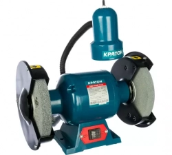 Станок заточной Кратон BG 14-14 (мощность: 560 Вт, Размеры шлифовального круга 200 × 32 × 25 мм, Встроенная лампа для освещения) 4 02 03 019 - Строительное оборудование