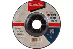 Диски шлифовальные Makita для стали, вогнутые A24R, 125x6 x22.23  - Строительное оборудование