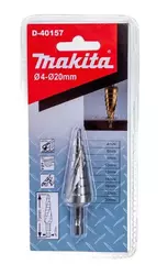 Сверло ступенчатое Makita HSS с спиральным желобком, 4-20x75, 1/4" D-40157 - Строительное оборудование