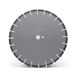 Диск алмазный отрезной для бетона TOPALMAZ BUDGET, диаметр 350 мм, посадочное 25,4 мм, высота сегмента 10 мм - Строительное оборудование