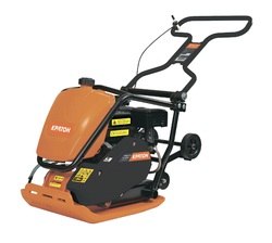 Виброплита бензиновая КРАТОН (KR-PC100), LCT, 6.5 л.с.,5500/мин, 59x52см, подача воды - Строительное оборудование